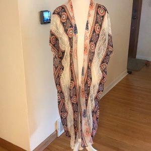 Short sleeve kimono